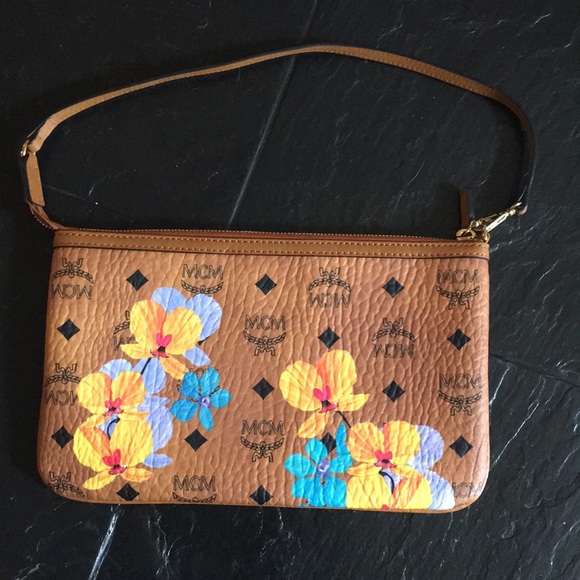 mcm flower bag